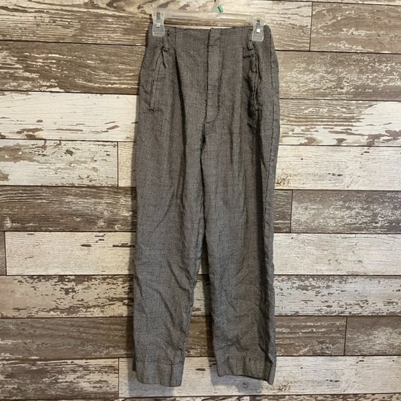 Classiques Entier Pants - CLASSIQUES For Nordstrom Fabric Patterned Work Pants